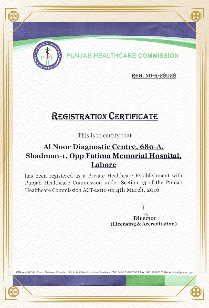 Certified Al Noor Diagnostic Laboratory in Pakistan